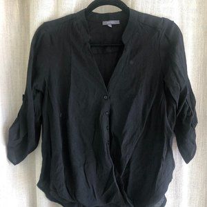 Black Button down